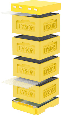 Улей Lyson Рута На 12 Рамок / KR124YY (желтый/желтый) - 
