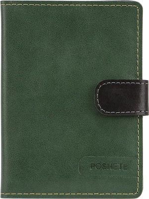 Портмоне Poshete 604-141NPK-GNB (зеленый/черный) - 
