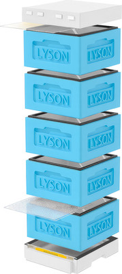 Улей Lyson Рута На 12 Рамок / KR125BW (синий/неокрашенный) - 