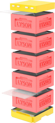 Улей Lyson Рута На 12 Рамок / KR125RDY (красный/желтый) - 