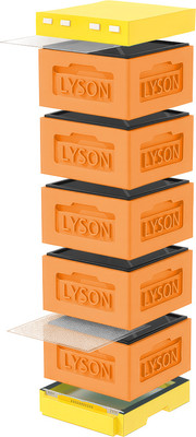 Улей Lyson Рута На 12 Рамок / KR125ORY (оранжевый/желтый) - 