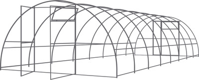 Каркас теплицы Садовод Простор (6м) - 