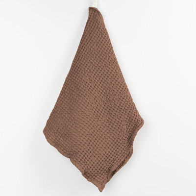 Полотенце Pole Kvetak (Беларускі лён) Зефир 38x65 23С68-ШР/у. (415 коричневый 2100) -