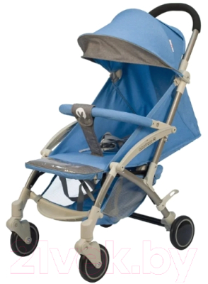 Детская прогулочная коляска Babyhit Allure (голубой/серый)