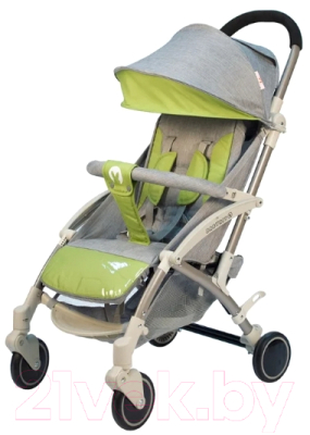 Детская прогулочная коляска Babyhit Allure (светло-серый/зеленый)