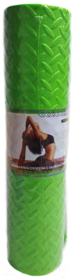 Коврик для йоги и фитнеса No Brand 60190 (зеленый)