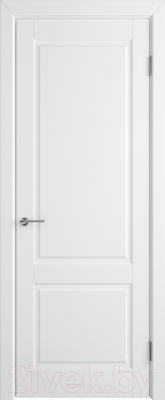 Дверь межкомнатная Colorit К1 ДГ 70x200 (белая эмаль)