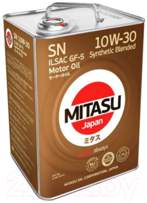Моторное масло Mitasu 10W30 / MJ-121-6 (6л)