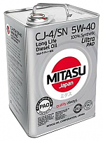 Моторное масло Mitasu Ultra Diesel 5W40 / MJ-211-6 (6л) - 