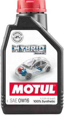 Моторное масло Motul Hybrid 0W16 / 107153 (1л)