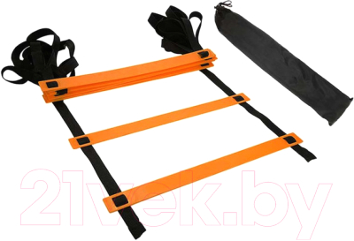 Координационная лестница ZEZ Sport 4MM-1020 (оранжевый)