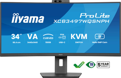 Монитор Iiyama ProLite XCB3497WQSNPH-B1 - 