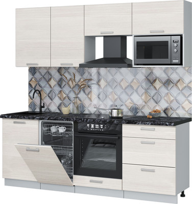 

Кухонный гарнитур, Мила Лайт 2.15-ПМ4