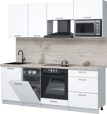 

Кухонный гарнитур, Мила Лайт 2.15-ПМ4