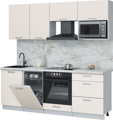 

Кухонный гарнитур, Мила Лайт 2.15-ПМ4