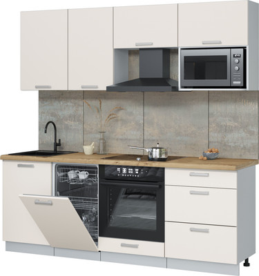 

Кухонный гарнитур, Мила Лайт 2.15-ПМ4