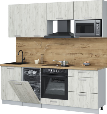 

Кухонный гарнитур, Мила Лайт 2.15-ПМ4