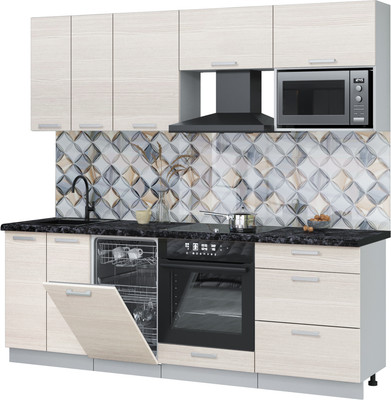 

Кухонный гарнитур, Мила Лайт 2,25-ПМ4