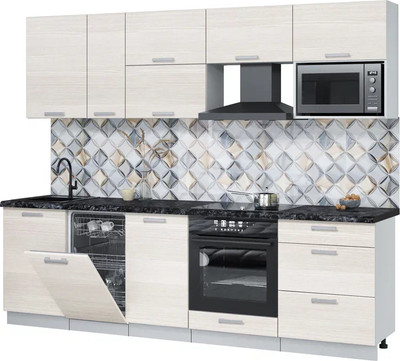 

Кухонный гарнитур, Мила Лайт 2.6-ПМ4