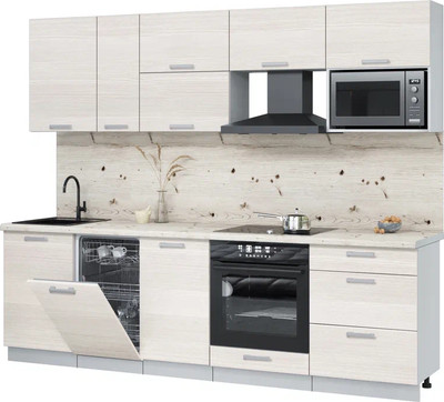 

Кухонный гарнитур, Мила Лайт 2.6-ПМ4