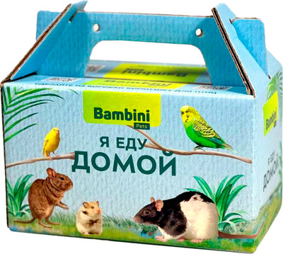 Транспортировочный бокс Bambini Pets BMP179367 - 