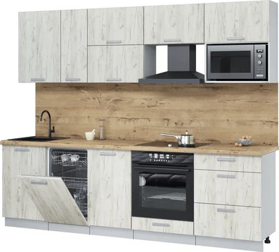 

Кухонный гарнитур, Мила Лайт 2.6-ПМ4