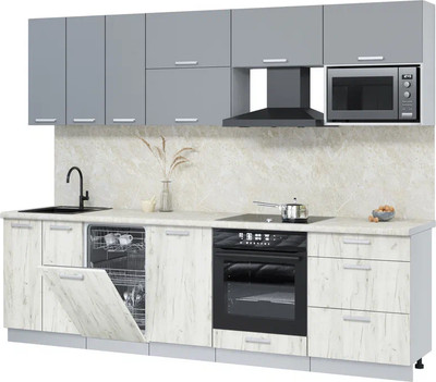 

Кухонный гарнитур, Мила Лайт 2.7-ПМ4