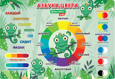 Бювар Brauberg Kids. Color Map / 272360 - 