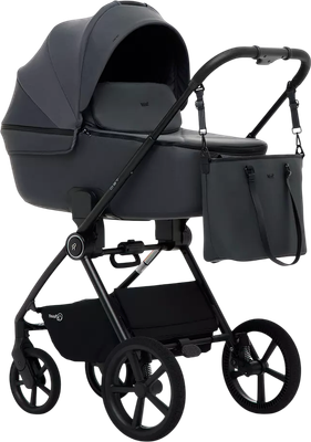 Детская универсальная коляска Rant Teo Soft 2 в 1 / RA121 (графит) -