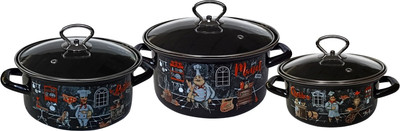 Набор кастрюль КМЗ Бергамо-1-Экстра стиль / 51904 - 