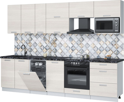 

Кухонный гарнитур, Мила Лайт 2.9-ПМ4