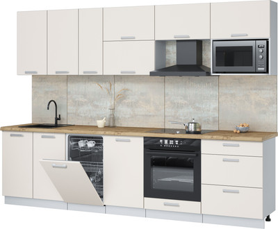 

Кухонный гарнитур, Мила Лайт 2.9-ПМ4