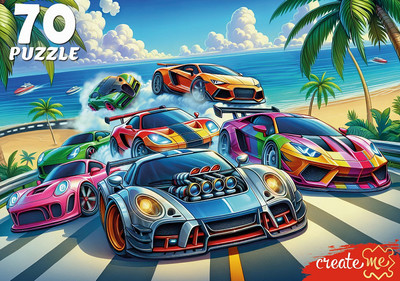 

Пазл, Крутой вираж у океана / УК70-0227