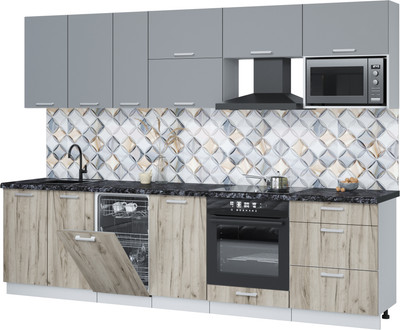 

Кухонный гарнитур, Мила Лайт 2.9-ПМ4