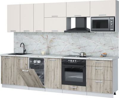 

Кухонный гарнитур, Мила Лайт 2.9-ПМ4