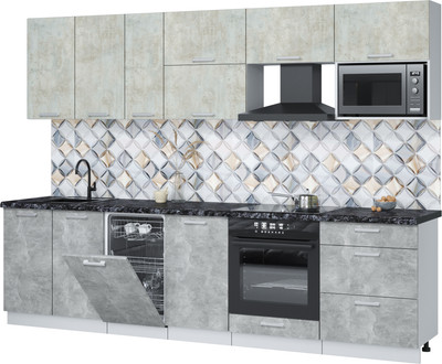 

Кухонный гарнитур, Мила Лайт 2.9-ПМ4