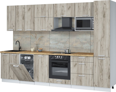 

Кухонный гарнитур, Мила Лайт 3.1-ПМ4