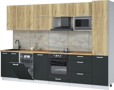 

Кухонный гарнитур, Мила Лайт 3.1-ПМ4