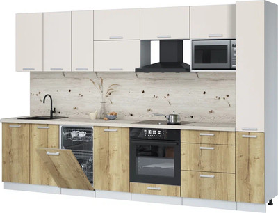 

Кухонный гарнитур, Мила Лайт 3.2-ПМ4