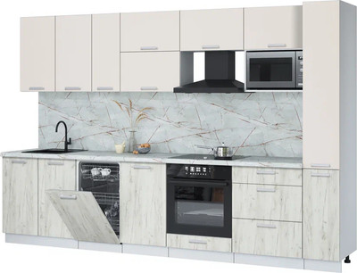 

Кухонный гарнитур, Мила Лайт 3.2-ПМ4