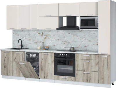 

Кухонный гарнитур, Мила Лайт 3.2-ПМ4