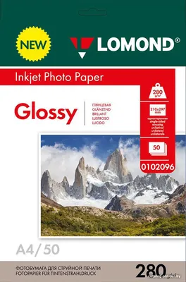 

Фотобумага, A4 280г/м2 50л / 0102096
