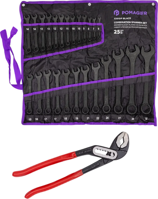 

Набор ключей, POM-5261DP+1 Black / 63601