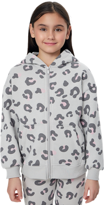 Байка детская Mark Formelle 167737/1 (р.104-56, леопард на светло-сером) - 