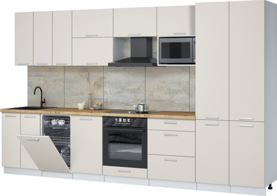 

Кухонный гарнитур, Мила Лайт 3.5-ПМ4