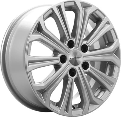 

Литой диск, KHW1610 Kia 16x6.5" 5x114.3мм DIA 67.1мм ET 41мм F-Silver