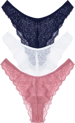 Комплект женских трусов Mark Formelle 412394-3 (р.98, темно-синий) - 