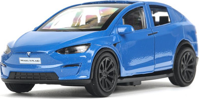 

Автомобиль игрушечный, Tesla Model X Plaid / MODELX-12-BU-WOD