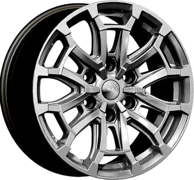 

Литой диск, Авилис 18x8" 6x114.3мм DIA 66.1мм ET 30мм Графит