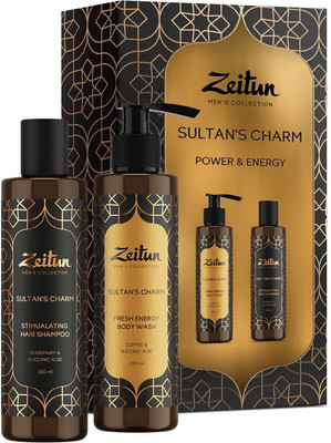 

Набор косметики для тела и волос, Sultan's Charm Шампунь+Гель для душа Z5544
